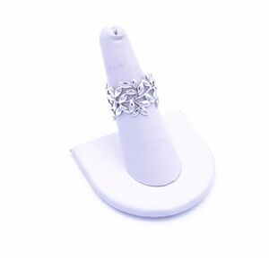 Tiffany & Co 925 Paloma Picasso Olive Leaf Ring Size 8